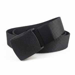 Tessuto Casual da uomo 38mm per cintura con fibbia da trekking Jeans-compatibile per l'uso quotidiano - Product Image 1