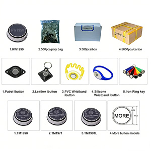 Prezzo di Fabbrica Tag Ibutton TM1990a-f5 a 64 bit, Chiavi Ibutton - Product Image 4