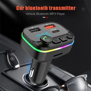 BT PD20W lettore MP3 auto USB musica BT5.0 Bluetooth Car Kit FM emettitore modalità di regolazione USB auto ricarica rapida