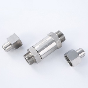 Vanne de retenue fendue COVNA en acier inoxydable 304/316/316L, raccords NPT BSP G, soudure bout à bout - Product Image 2