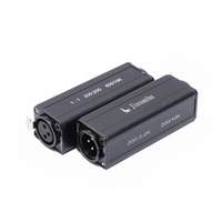 ABCCABLS XLR Audio dispositif d'isolation unique élimine le bruit de courant réduit les filtres de bruit équipement de sonorisation audio au sol commun