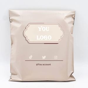 Bolsas de Poliéster Personalizadas con Logotipo, Color Beige/Nude, para Envíos - Product Image 2