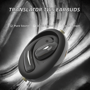 Nuevos Auriculares TWS con Traductor de Idiomas, Cancelación Activa de Ruido, LED, 5.3, Resistentes al Agua IPX3, Sonido de Alta Fidelidad para Viajes de Negocios - Product Image 2