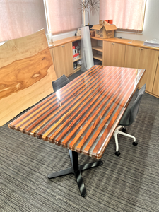 Rejin-mesas rectangulares de madera de caoba, muebles de comedor, estilo japonés - Product Image 2