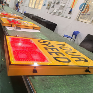 Panneau de détection de vitesse par radar extérieur avec affichage <span class=keywords><strong>en</strong></span> <span class=keywords><strong>temps</strong></span> <span class=keywords><strong>réel</strong></span> pour autoroute et zone résidentielle - Product Image 6