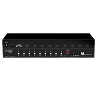 Commutateur 8 ports 4K 60Hz 8 entrées 1 sortie MT-VIKI 8x1 pour Switch avec télécommande IR - En stock