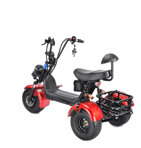 Citycoco-patinete eléctrico de 3 <span class=keywords><strong>ruedas</strong></span>, triciclo de 1500W, 60V, 19x8,5 pulgadas - Product Image 2