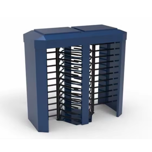 <strong>Control</strong> <strong>Access</strong> <strong>System</strong> Turnstile Gate Door Entry <strong>System</strong> Queue Barriers <strong>4</strong> Arms Double Sided Full Height Arm Turnstiles for Gyms - Product Image 2