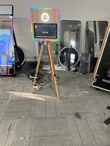 Coque de photomaton numérique en métal blanc avec écran LCD, pour appareil <span class=keywords><strong>photo</strong></span> reflex numérique, avec filtre Glam - Product Image 5