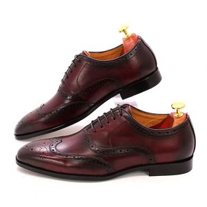 Dress <b>Shoe</b> Manufacturing Nice Italian New Styles Leather Oxford <b>Shoes</b> - Product Image 3