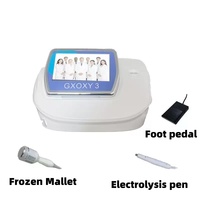 Épilateur professionnel à électrolyse RBS pour l'élimination vasculaire, machine d'épilation permanente, traitement des capillaires et des varicosités