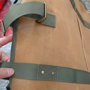 Free Sample Canvas <b>Log</b> Carrier Tote Organizer, Heavy Duty, Large, Durable, Waterproof Storage <b>Bag</b>, Straight From the Factory - Product Image 4