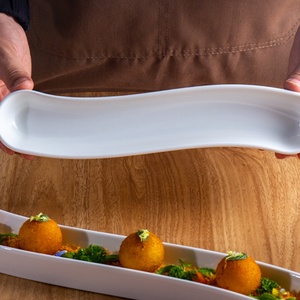 Vajilla Creativa <span class=keywords><strong>para</strong></span> Hotel, Moderna, de Cerámica, con Forma Especial, Cuchillo <span class=keywords><strong>para</strong></span> Pescado de Tamaño Pequeño, Plato <span class=keywords><strong>para</strong></span> Carne de Anguila, <span class=keywords><strong>para</strong></span> Restaurante, Cocina, Plato <span class=keywords><strong>para</strong></span> Hot Pot - Product Image 4