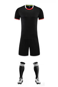 Snelle groothandel volwassen korte mouw winter voetbaltenues trainingsuniformen sneldrogend ademend mannen/vrouwen grensoverschrijdend buitenlands - Product Image 3