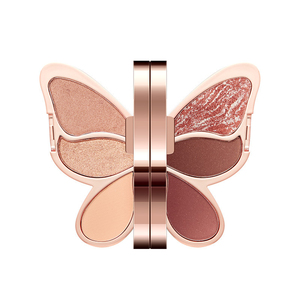 Private Label Butterfly Eye <strong>Shadow</strong> 6 Colors Shimmer Sequins Glitter Matte <strong>Earth</strong> Tone Makeup Custom Eyeshadow Palette - Product Image 1