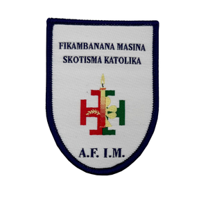 Nhà Máy Tùy Chỉnh Trống Thêu Sắt Trên May Trên Các Bản Vá Lỗi Merrow Biên Giới Dệt Thêu Vá Phù Hiệu Cho Quần Áo Hat - Product Image 3