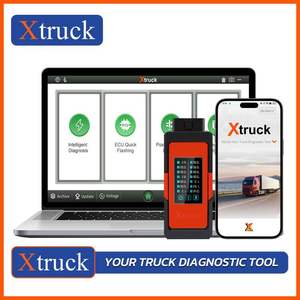 Lecteur de code OBD2 pour camion lourd Xtruck X003 Plus, scanner de régénération DPF, scanner BT avec ordinateur portable CF53 - Product Image 1