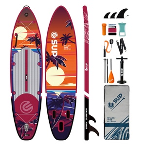E sup Inflatable Paddle <span class=keywords><strong>Board</strong></span> Roll-<span class=keywords><strong>up</strong></span> double-layer thiết kế xử lý EVA/PVC sửa chữa Kit Đại Dương sóng nước chơi lướt sóng cao cấp cho - Product Image 2