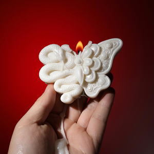 C&amp;H Custom Design Butterfly Snake Shape Soy Wax <strong>Fun</strong> Scented <strong>Candle</strong> - Product Image 3