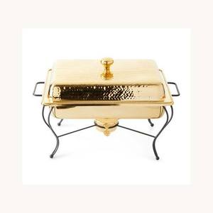 Elegante calentador de alimentos de acero inoxidable, nuevo modelo, bandeja para buffet personalizada para equipos de catering de hotel. - Product Image 5
