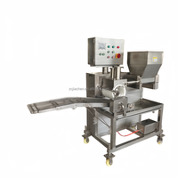 Machine à former des nuggets de poulet et des galettes de bœuf à vitesse rapide, résistante à la corrosion, avec comptage électronique, moderne, pour les restaurants de hamburgers