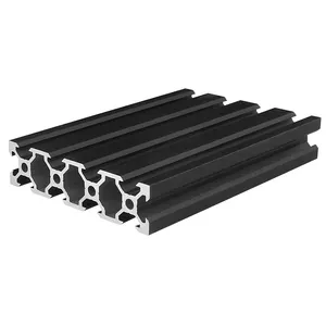 t slot v slot 6063 T5 led aluminium extrusion 2020 2040 2080 aluminium profile supplier for linear rail 3D printer