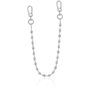 กระเป๋าสตางค์คุณภาพสูงประดับเพชร CZ cuban Link กระเป๋าสตางค์รูปทรงเรขาคณิตลูกบอลรูปดาวเครื่องประดับฮิปฮอปลายดอกไม้ส่วนใหญ่ทำจากทองเหลือง - Product Image 3