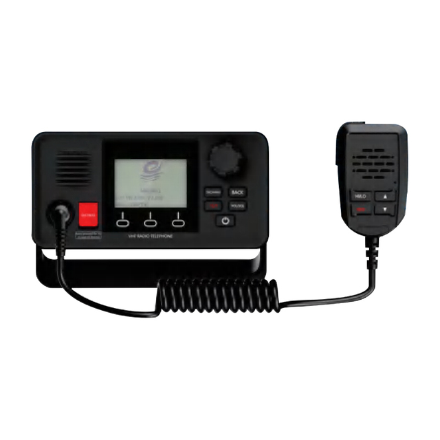 High Power Smart Marine VHF Radio with Eco-friendly Design Overheat Overvoltage Protection for Critical Marine