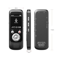 Enregistreur vocal numérique portable professionnel Aomago L-9, réduction intelligente du bruit, 32 Go, 80 heures d'enregistrement, WAV, commande vocale
