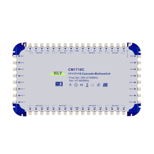 Commutateur satellite 17x17x16 17x16 <span class=keywords><strong>LNB</strong></span> Satellite Multi <span class=keywords><strong>Diseqc</strong></span> <span class=keywords><strong>Switch</strong></span> Digital Cascade Multiswitch - Product Image 5