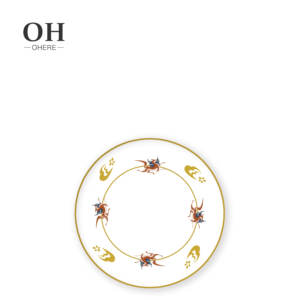 Blue Elk Dear Dîner Ensemble Irrégulier Style Chinois Assiette Ensemble Vaisselle Art Décor Vaisselle De Mariage pour Événement & Restauration & Location - Product Image 2