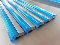 Lèvre d'essuie-glace anti-âge personnalisée d'essuie-glace de rail de guidage de machine-outil en alliage d'aluminium pour rail de guidage