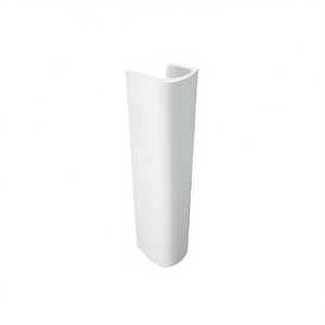 Colonna Lavabo de salle de bain Morning 75 cm de hauteur Blanc Design moderne - Product Image 3