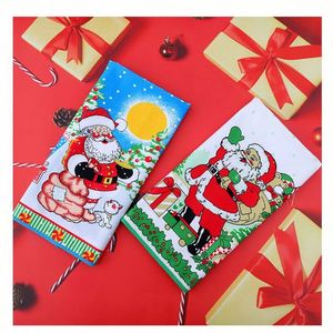 Serviettes de cuisine de Noël, décoration de Noël, hiver, motif écossais noir, cadeaux de Noël pour l'inauguration de la maison, cadeaux pour hôtesse - Product Image 3