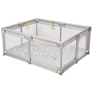 Recinto per Giochi per Bambini, Area di Protezione per Imparare a Camminare e Gattonare, Ampio Spazio di Gioco Sicuro per Bambini - Product Image 6