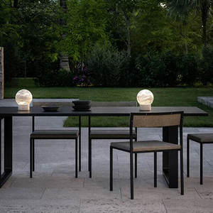 Rechargeable Marble Snowflake Desk Lamp USB Port LED Nightstand <b>Light</b> for Bedroom Living Room Outdoor Decor PortableHomeLighting - Product Image 3