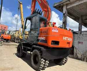 Miniexcavadora de orugas hidráulica Hitachi EX100WD 10ton usada, venta de motor Isuzu ZX60 EX60 ZX55 ZX70, excavadora de tamaño mediano - Product Image 2