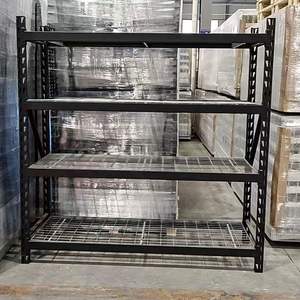 وحدة رفوف فولاذية جديدة بخمس طبقات، متينة وقابلة للتعديل ومتعددة الوظائف، رف عرض حديدي صيني خفيف الوزن للسوبر ماركت - Product Image 3