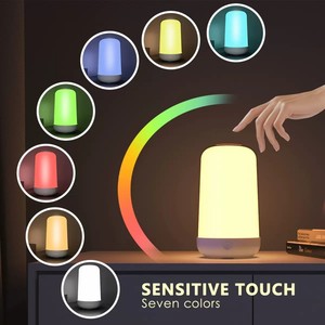 Cozylife Smart BT RGB Desktop Ambient Light Voice Activated Rhythm <b>Table</b> Lamp APP Control LED Bedside Night Light For <b>Gaming</b> - Product Image 4