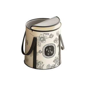 Cubo portátil para baño de pies, plegable, redondo, con aislamiento multicapa, para terneros, uso doméstico en invierno, material de poliéster - Product Image 3