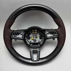 Volant en daim personnalisé et amélioré pour <span class=keywords><strong>Porsche</strong></span> Panamera, Macan, Cayenne, <span class=keywords><strong>Taycan</strong></span>, 911, 718, 997, 958, 981, 987 - Product Image 3