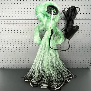 Good Quality Nylon Mono Fishing Cast Net Green Cast Net