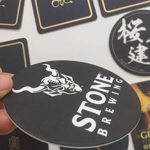 โลโก้ที่กําหนดเองเสื่อปูโต๊ะและมอนสเตอร์ตีคออสเตอร์ถ้วยชาเสื่องานแต่งงานที่รองแก้วสําหรับแก้วไวน์ที่รองแก้ว <span class=keywords><strong>promare</strong></span> - Product Image 6