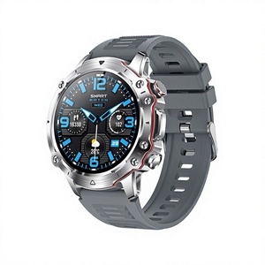 Herren Sport Smartwatch <span class=keywords><strong>SW34</strong></span> Runder Touchscreen Fitness-Tracker Herzfrequenzmesser GPS Outdoor-Armbanduhr - Product Image 1