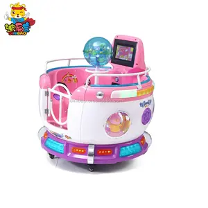 Phong Cách Mới Quay Vòng Cup Kiddie Ride Coin Vận Hành Trò Chơi Nhựa Xoay Cho Trẻ Em