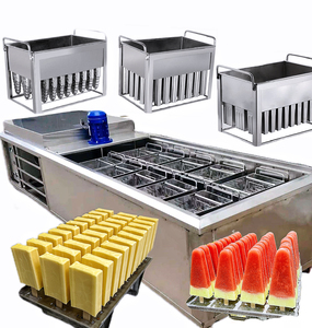 Macchina Commerciale per la Produzione di Ghiaccio in Acciaio Inossidabile CINESE, Macchina per Congelamento e Modellatura con 4 Stampi, Produttore di Ghiaccio <span class=keywords><strong>a</strong></span> Blocchi Quadrati - Product Image 2