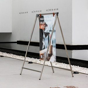 Hai mặt Acrylic hiển thị đứng tiết kiệm Vật liệu Windproof menu Poster chủ ngoài trời sử dụng bảng quảng cáo - Product Image 6