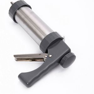 New Arrival <b>Cookie</b> Press Stainless Steel <b>Cookie</b> Press Gun Kit with <b>Cookie</b> Mold Discs Piping Nozzles for DIY Biscuit - Product Image 4