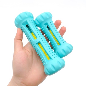 Duurzaam Niet-Giftig Rubber Bot Vorm Huisdier Geluid Kauw Speelgoed S <span class=keywords><strong>M</strong></span> Knapperige Hond Speelgoed Dierbenodigdheden - Product Image 3