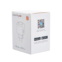 ESPHome-enchufe inteligente ESP8266, toma de corriente con Wifi de 16A, estándar de la UE, control de potencia energético, compatible con Alexa y Google